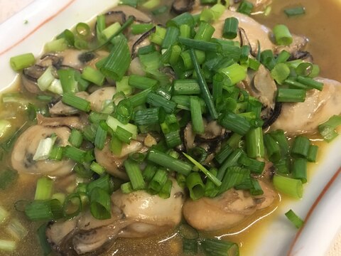 おつまみ☆牡蠣のバター醤油炒め